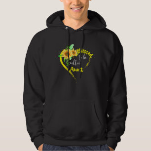 Blessed To Be Called Aunt Sunflower Mother s Day Hoodie