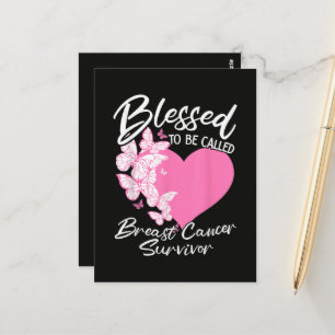 Blessed to Be Called Breast Cancer Survivor Postcard