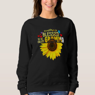 Blessed To Be Called Gramma Womens Sunflower Gramm Sweatshirt