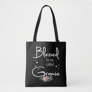 Blessed to be Called Grammie Cute Xmas Tote Bag