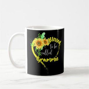 Blessed To Be Called Grammie Sunflower Grammie Mot Coffee Mug