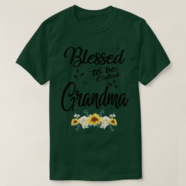 blessed to be called grandma  T-Shirt (Design Front)