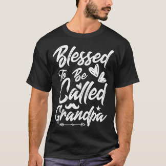 Blessed to be called grandpa Fathers day 2021 for  T-Shirt