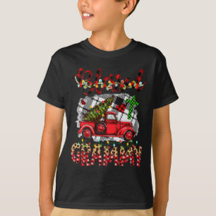 Blessed To Be Called Grangran Christmas Red Truck T-Shirt