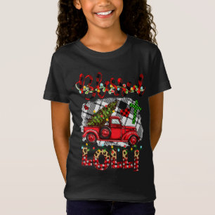 Blessed To Be Called Lolly Christmas Red Truck T-Shirt