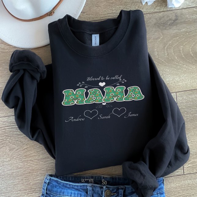 Blessed to Be Called MAMA Sweatshirt (Creator Uploaded)
