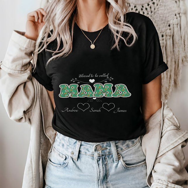Blessed to Be Called MAMA   T-Shirt (Creator Uploaded)