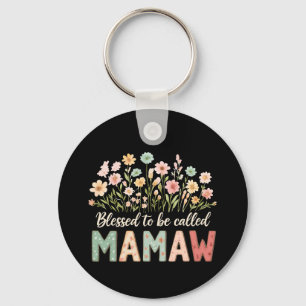 Blessed to be called Mamaw Key Ring