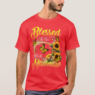 Blessed to be called Mawmaw Sunflower Lovers Gran T-Shirt
