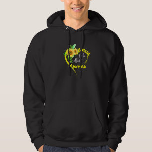 Blessed To Be Called Mawmaw Sunflower Mawmaw Mothe Hoodie