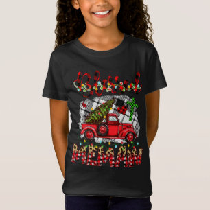 Blessed To Be Called Meme Christmas Red Truck T-Shirt