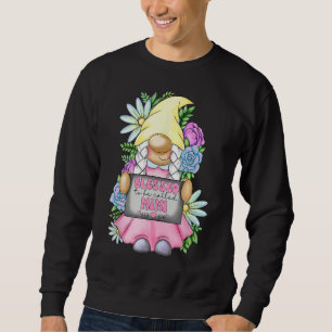 Blessed To Be Called Mimi Gnome Cute Girl Mothers  Sweatshirt