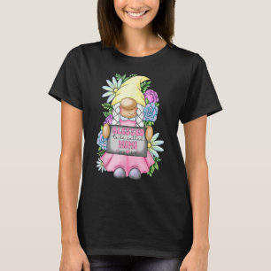 Blessed To Be Called Mimi Gnome Cute Girl Mothers  T-Shirt