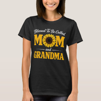 Blessed to Be Called Mom and Grandma Mother's Day T-Shirt