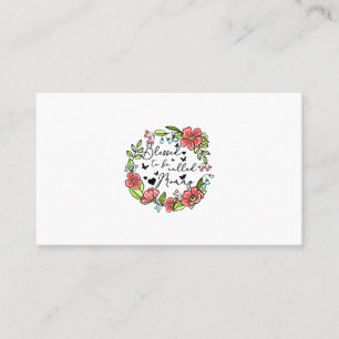 Blessed To Be Called Mommy Sunflower Mommy Mothers Business Card