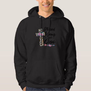 Blessed To Be Called Mum And Gigi Funny Grandma Mo Hoodie