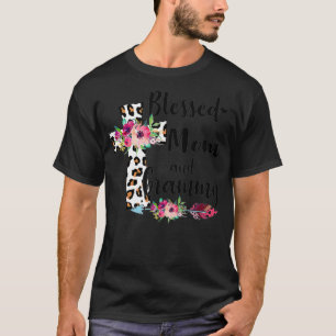 Blessed To Be Called Mum And Grammy Tshirt Funny G