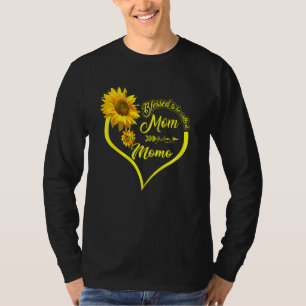Blessed To Be Called Mum And Momo Mother's Day Sun T-Shirt