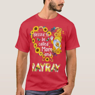 Blessed To Be Called Mum and RayRay Fall Gnome Sun T-Shirt