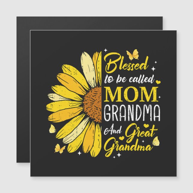 Blessed to Be Called Mum Grandma (Front/Back)
