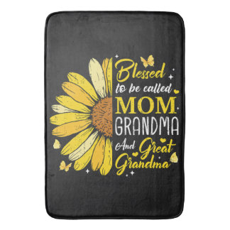 Blessed to Be Called Mum Grandma Bath Mat
