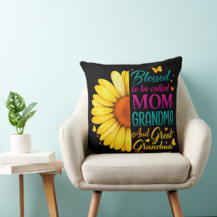 Blessed To Be Called Mum Grandma Great Cushion