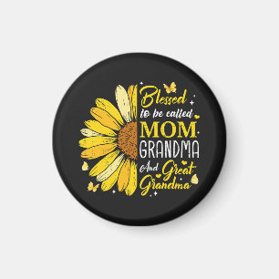 Blessed to Be Called Mum Grandma Magnet
