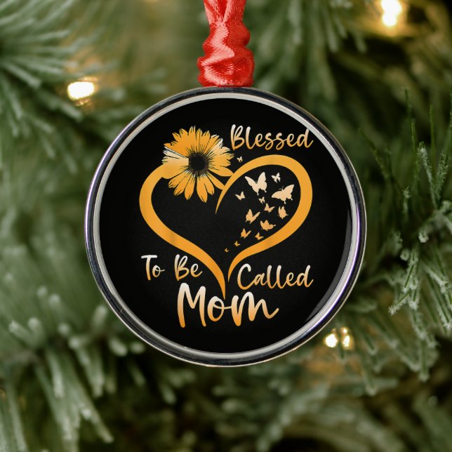 Blessed To Be Called Mum Metal Tree Decoration (Tree)