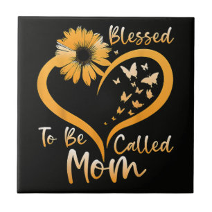 Blessed To Be Called Mum Tile