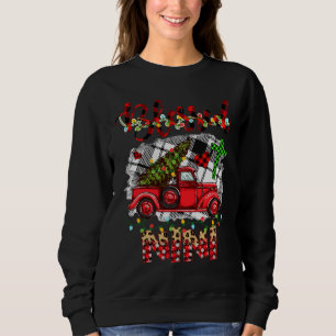 Blessed To Be Called Nonni Christmas Red Truck Sweatshirt