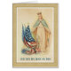 Blessed Virgin Mary American Flag