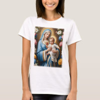 Blessed Virgin Mary and Baby Jesus