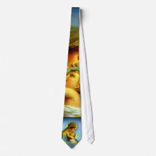 Blessed Virgin Mary and Infant Child Jesus Tie