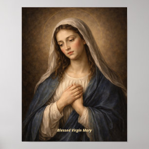 Blessed Virgin Mary Art Print