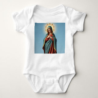 Blessed Virgin Mary Baby Jumper Baby Bodysuit