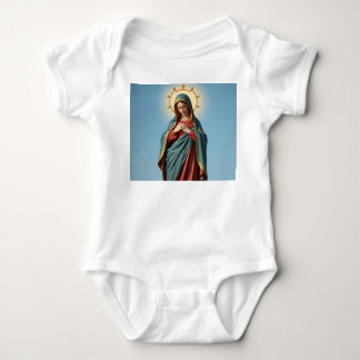 Blessed Virgin Mary Baby Jumper Bodysuit