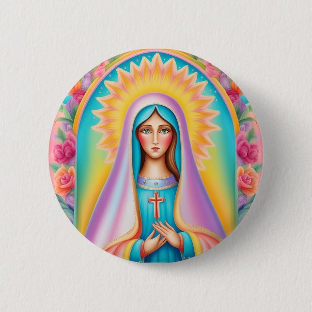 Blessed Virgin Mary Badge (Front)