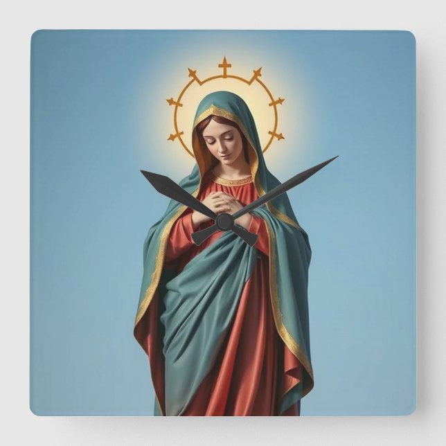 Blessed Virgin Mary Clock (Front)