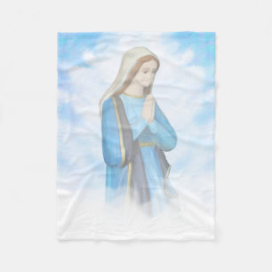 Blessed Virgin Mary Fleece Blanket