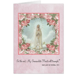 Blessed Virgin Mary Immaculate Heart Fatima