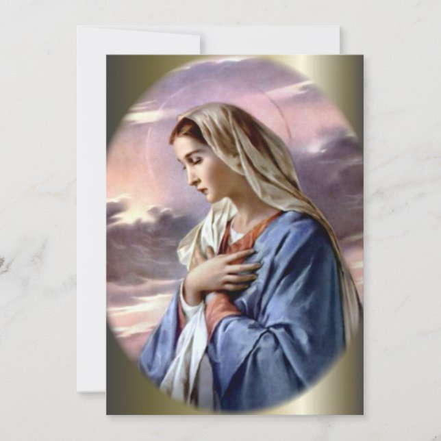 Blessed Virgin Mary in the Desert (Front)