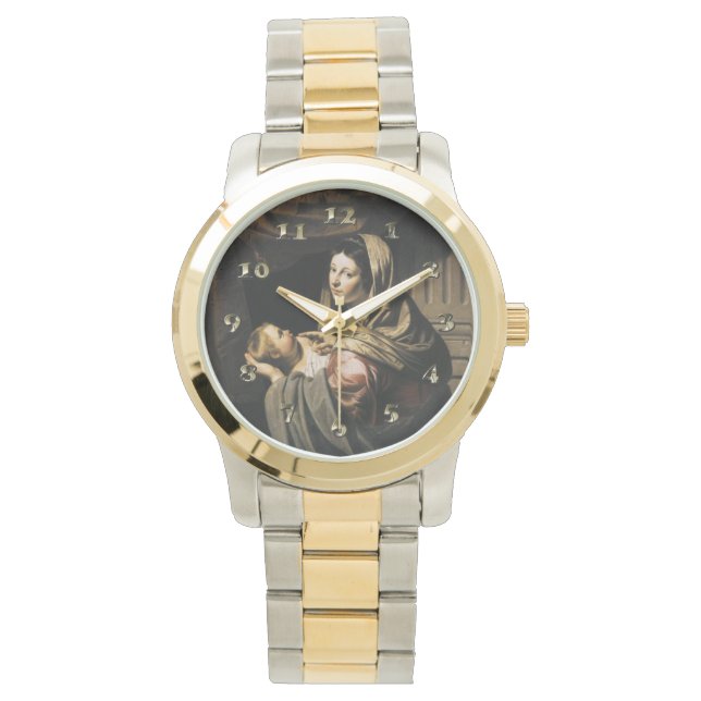 Blessed Virgin Mary Infant Child Jesus - Bijlert Watch (Front)