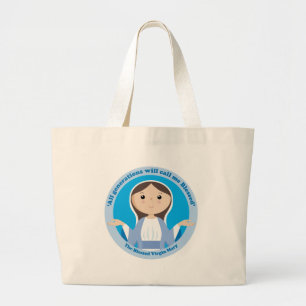Blessed Virgin Mary Large Tote Bag