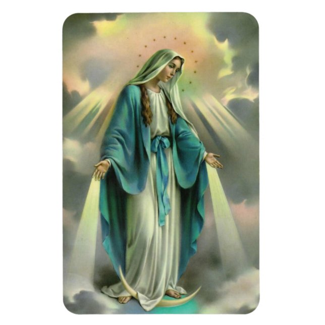 Blessed Virgin Mary Magnet (Vertical)