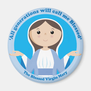 Blessed Virgin Mary Magnet