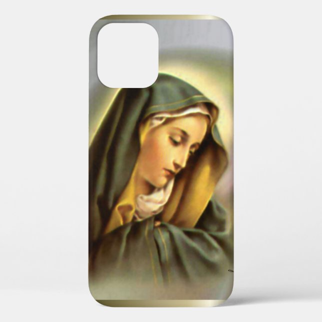 Blessed Virgin Mary - Mother of God Case-Mate iPho iPhone Case (Back)