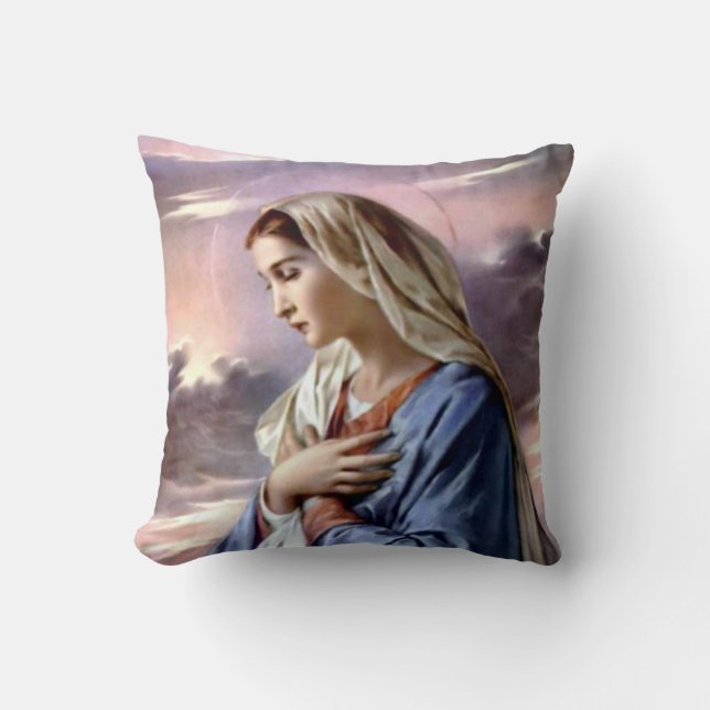 Blessed Virgin Mary - Mother of God Cushion (Front)