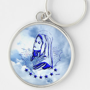 Blessed Virgin Mary - Mother of God Key Ring
