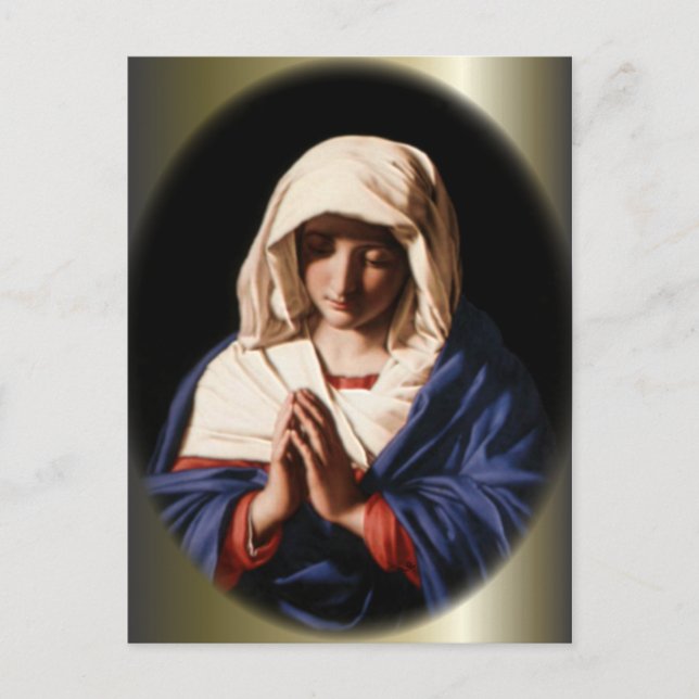 Blessed Virgin Mary - Mother of God Postcard (Front)