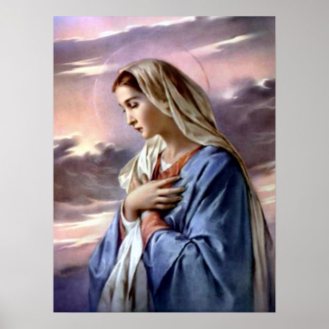 Blessed Virgin Mary - Mother of God Poster (Front)